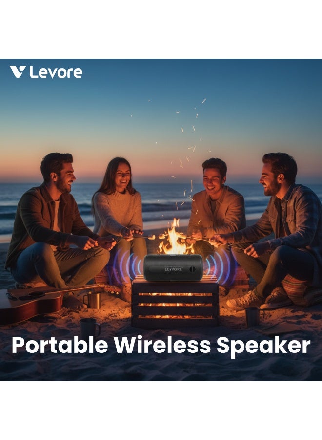 LEVORE portable wireless speaker LSM123-BK - Image 5